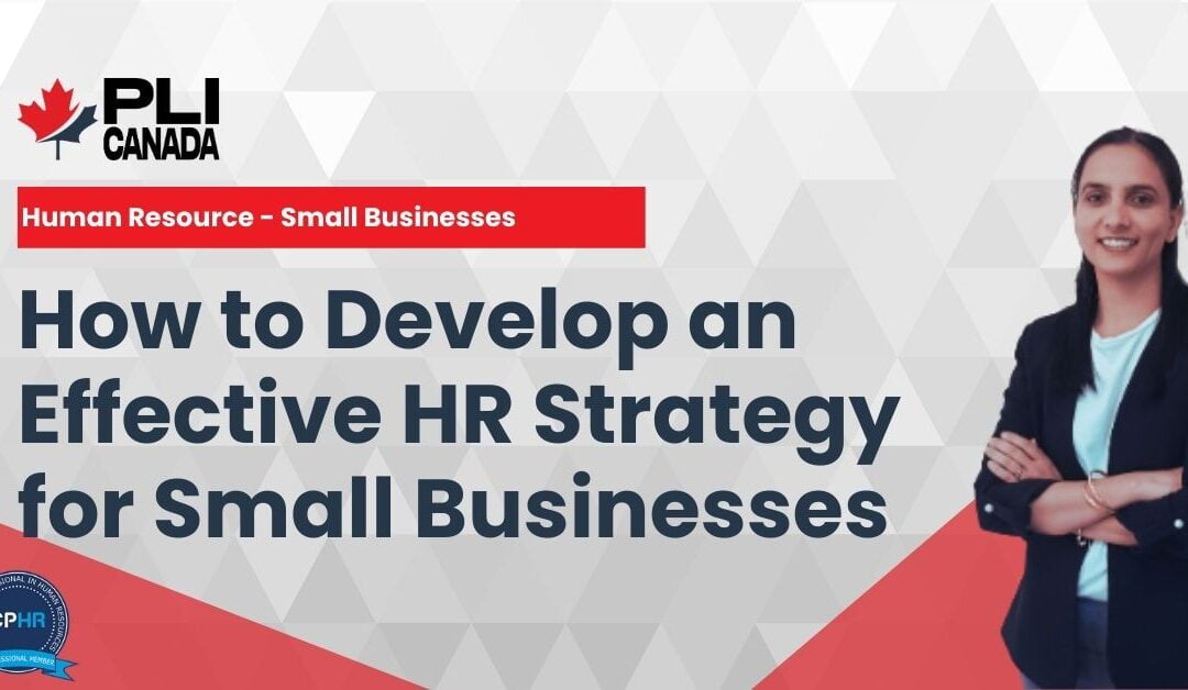 How to Develop an Effective HR Strategy for Small Businesses
