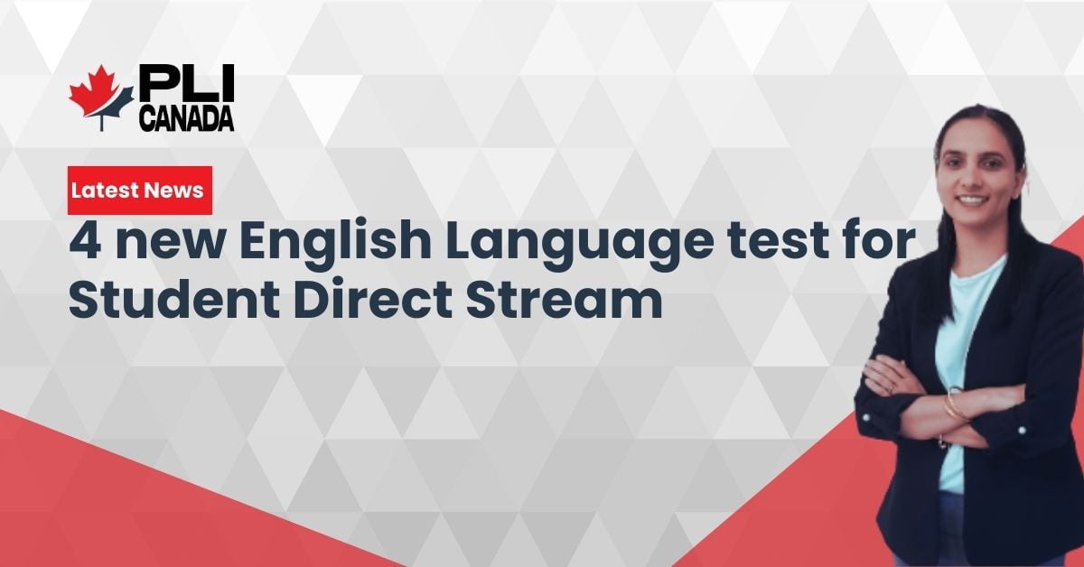 4 new English Language test for Student Direct Stream