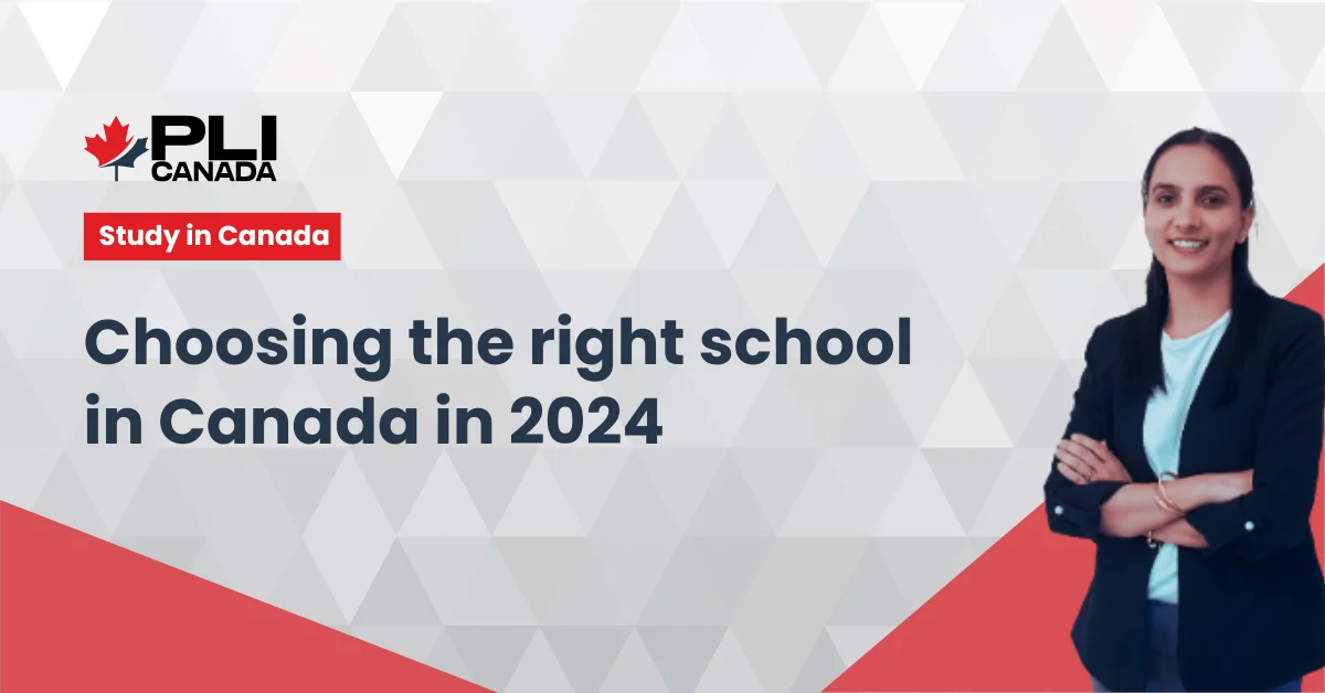 Choosing the right school in Canada in 2024 feature image